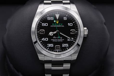 stainless steel rolex air king|rolex air king models.